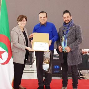 الجزائر تنظم أكبر مهرجان فنون تشكيلية دعما لفلسطين بحضور دكتور عادل عبد الرحمن من مصر 