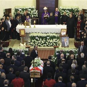 الراعي ترأس صلاة جنازة سليمان: النزوح بات خطرا على اللبنانيين والمهم معرفة أهداف الجريمة