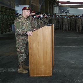 قائد الجيش تفقد اللواء اللوجستي في كفرشيما: ليس أمامكم خيارات إما المؤسسة العسكرية أو الفوضى